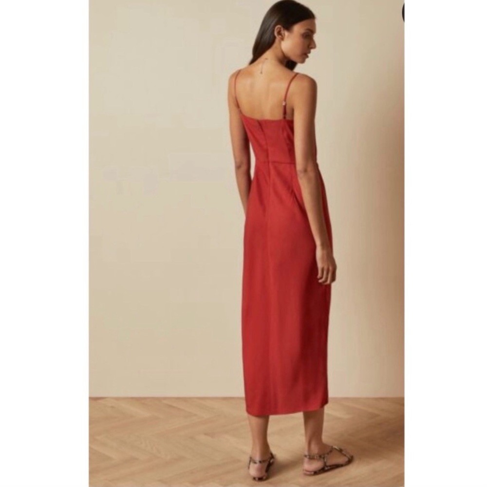 NWT TED BAKER LAANI BODYCON DRAPE MAXI DRESS SZ 6 US OR TED SZ 2 - Picture 7 of 11